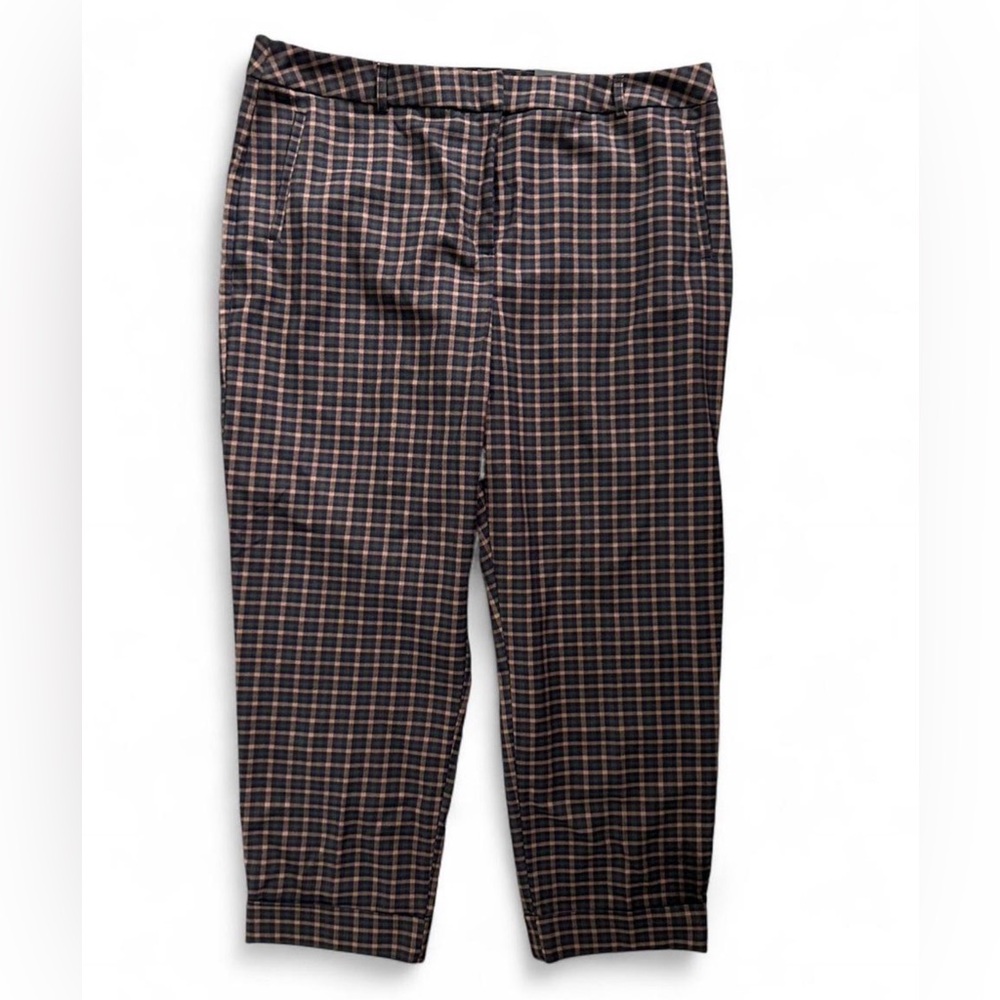 Ricki's Plaid Trousers - Black and Brown